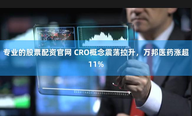 专业的股票配资官网 CRO概念震荡拉升，万邦医药涨超11%